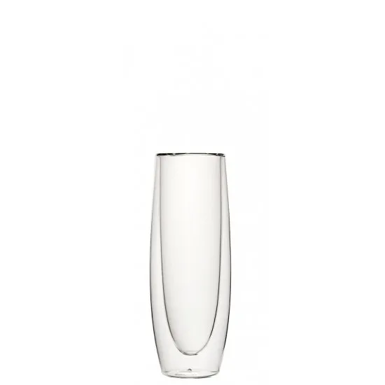 Double Walled Stemless Champagne 6oz (16cl) X 6