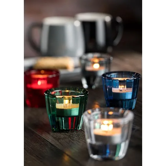 Ribbed Grey Nightlight Holder X 12