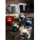 Ribbed Grey Nightlight Holder X 12