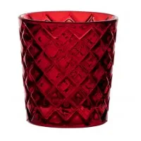 Criss Cross Red Nightlight Holder X 12