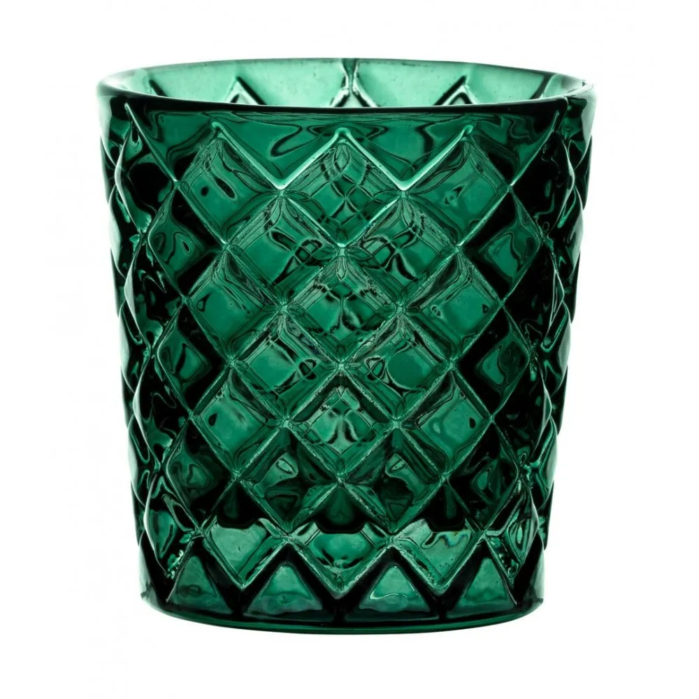 Criss Cross Green Nightlight Holder X 12