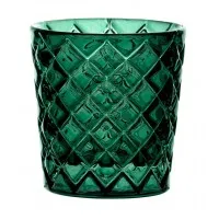 Criss Cross Green Nightlight Holder X 12
