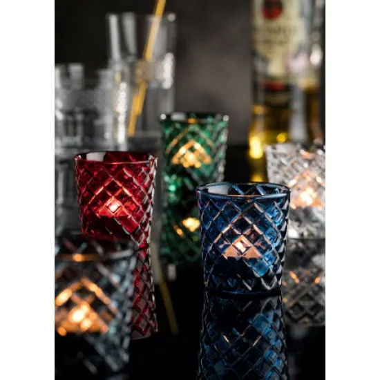 Criss Cross Green Nightlight Holder X 12