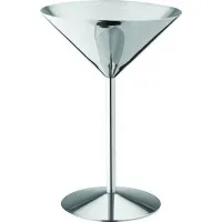 Stainless Steel Martini Glasses