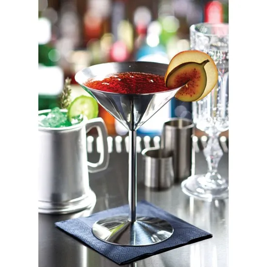 Stainless Steel Martini Glasses