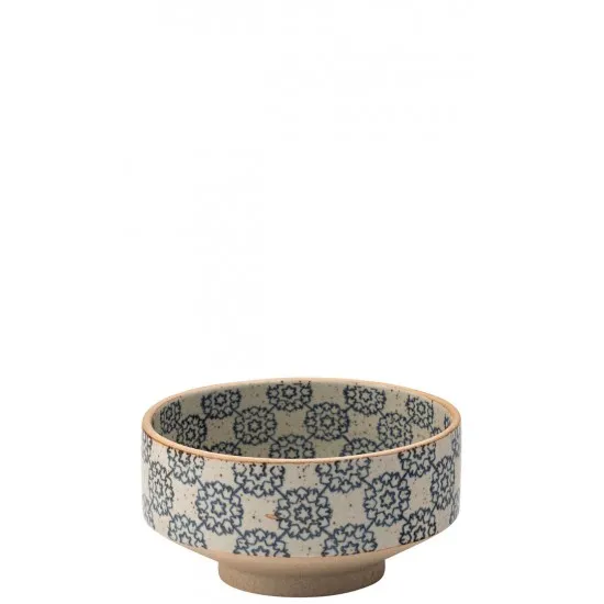 Small Bowl With Blue Pattern