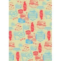 Burger Presentation Paper 25.5 X 43cm' X 500