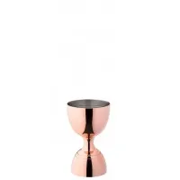 Copper Round Bulb Jigger 25ml/50ml X 6