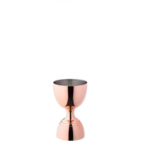 Copper Round Bulb Jigger 25ml/50ml X 6