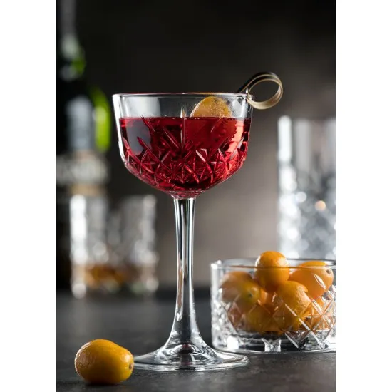 Timeless Vintage Nick & Nora 5.75oz (16cl) X 6