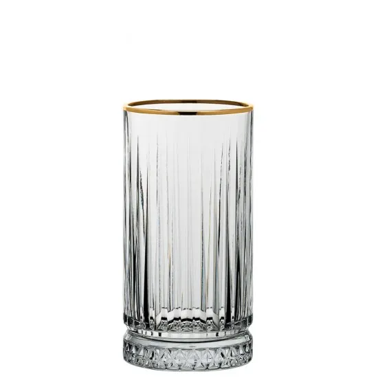Elysia Hiball Gold Rim 15oz (45cl) X 4