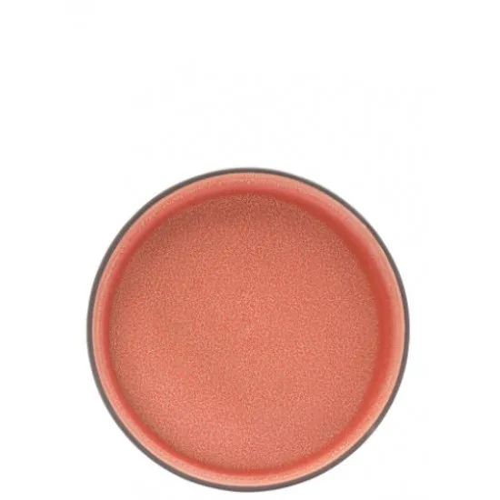 Coral Walled Plate 7'' (18.5cm) X 6