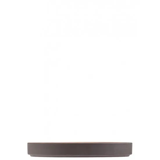 Coral Walled Plate 7'' (18.5cm) X 6