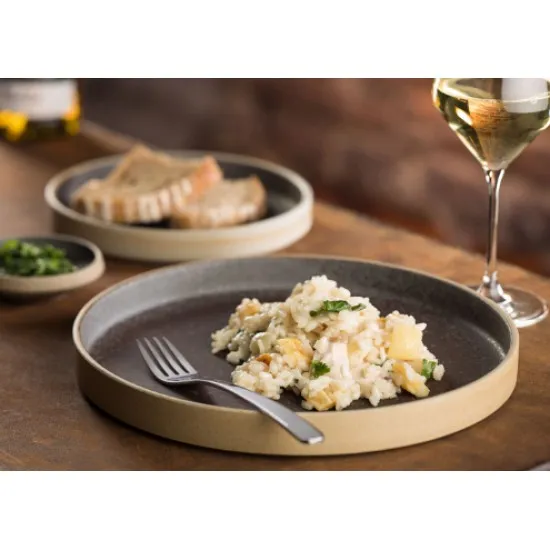 Truffle Walled Plate 10.25'' (26cm) X 6