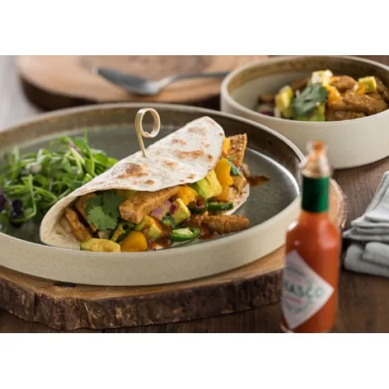 Goa Walled Plate 7'' (18.5cm) X 6