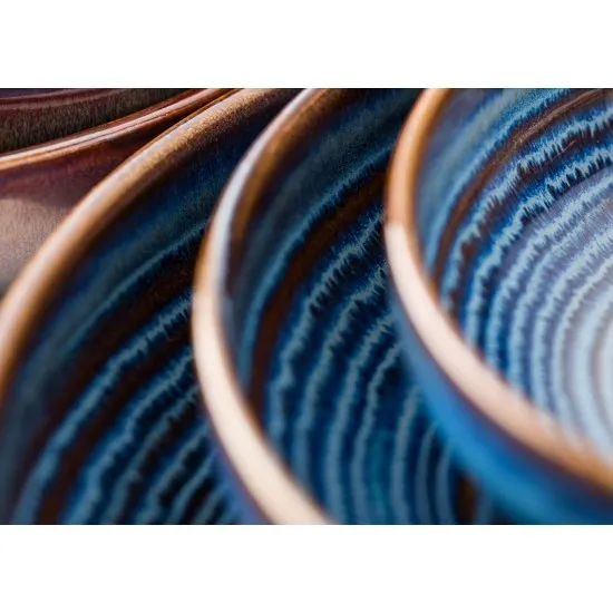 Santo Cobalt Coupe Plate 8.5'' (22cm) X 6