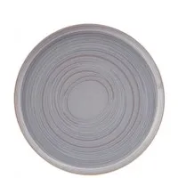 Santo Dark Grey Coupe Plate 11'' (28cm) X 6