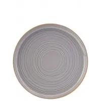 Santo Dark Grey Coupe Plate 8.5'' (22cm) X 6
