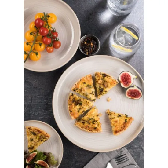Santo Light Grey Platter 13'' (33cm) X 4