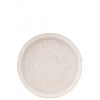 Santo Light Grey Coupe Plate 7'' (17.5cm) X 6
