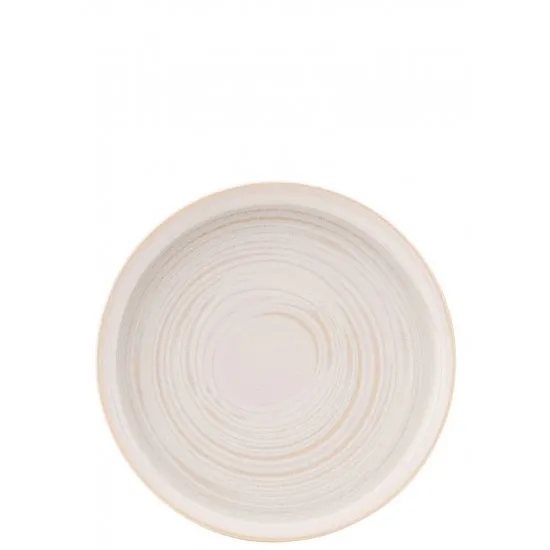 Santo Light Grey Coupe Plate 7'' (17.5cm) X 6