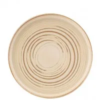 Santo Taupe Coupe Plate 11'' (28cm) X 6