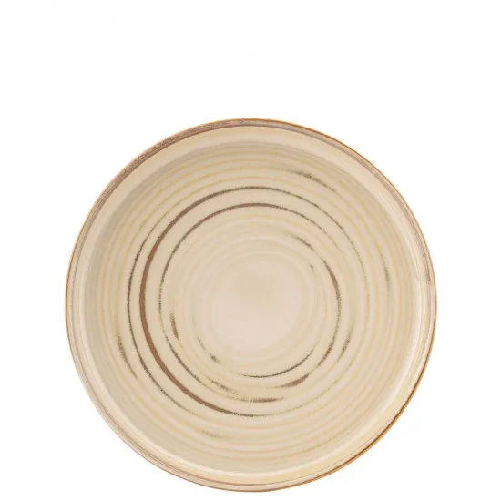 Santo Taupe Coupe Plate 8.5'' (22cm) X 6