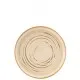 Santo Taupe Coupe Plate 7'' (17.5cm) X 6