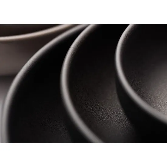 Pico Black Coupe Plate 8.5'' (22cm) X 6