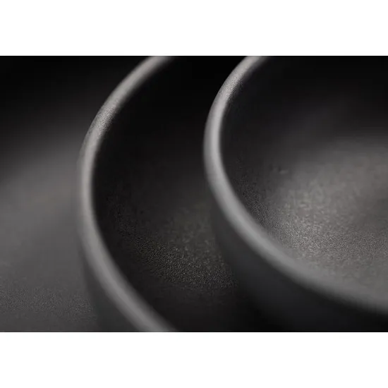 Pico Black Coupe Plate 7'' (17.5cm) X 6