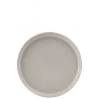 Pico Grey Coupe Plate 7'' (17.5cm) X 6