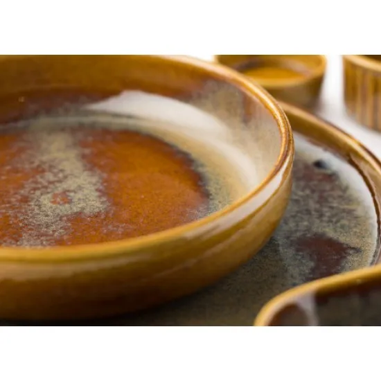 Murra Toffee Coupe Plate 10.5'' (27cm) X 6