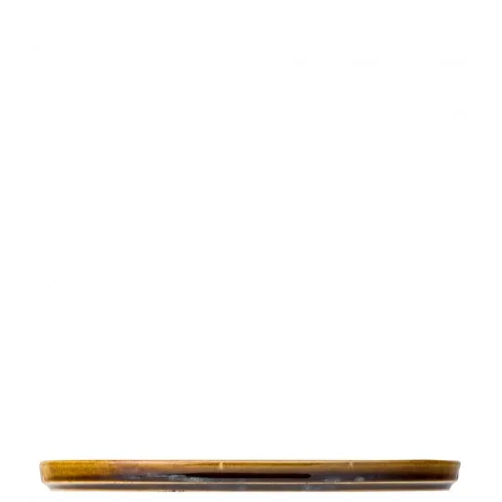 Murra Toffee Walled Plate 10.5'' (27cm) X 6