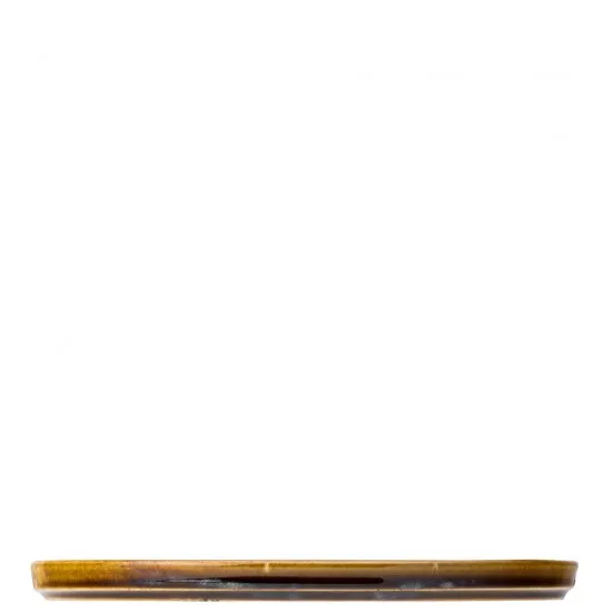 Murra Toffee Walled Plate 12'' (30cm) X 6