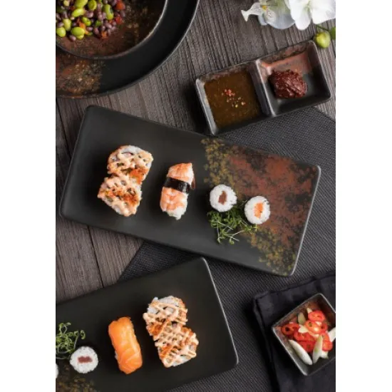 Oxy Divided Dish 4.5 X 2.25'' (12 X 6cm) X 6