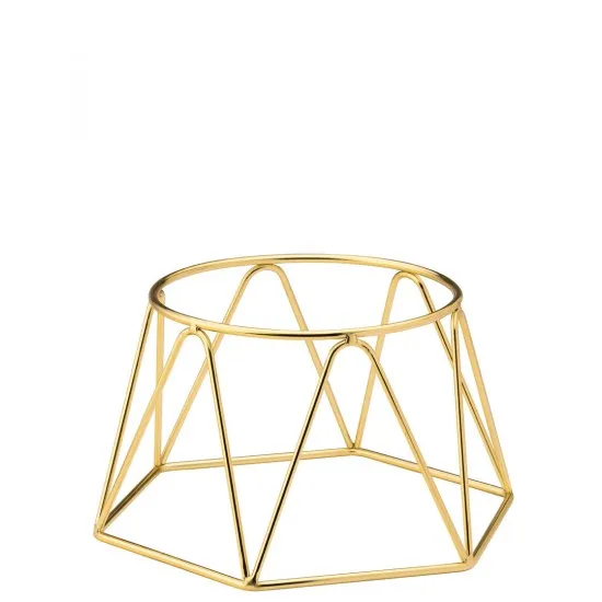 Gold Plate Riser - 16.5cm X 13cm X 6