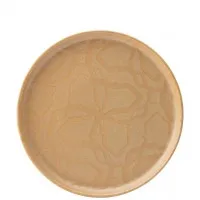 Maze Flax Walled Plate 12'' (30cm) X 6