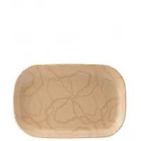 Maze Flax Rectangular Platter (25x17cm) X 6