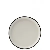 Homestead Black Walled Plate 7'' (17.5cm) X 6