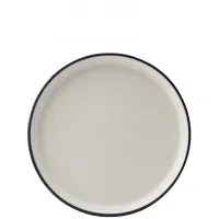 Homestead Black Walled Plate 8.25'' (21cm) X 6