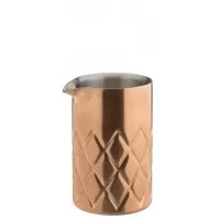 Brushed Copper Steel Double Walled Mixing Jar 58cl X 1