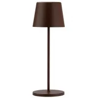 Bermuda Led Cordless Lamp 32cm Corten