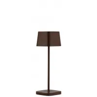 Montego Micro Led Cordless Lamp 20cm Corten