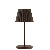 Dominica Led Cordless Lamp 26cm Cocoa