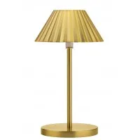 Aruba Led Cordless Lamp 23cm Brushed Gold