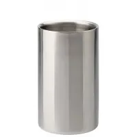 Satin Double Wall Wine Cooler (20cm X 12cm) X 6