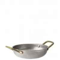 Vintage Brass Handled Dish 6'' (15cm) X 6