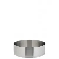 Brushed Stainless Steel Round Bowl 5.5'' (14cm) X 6
