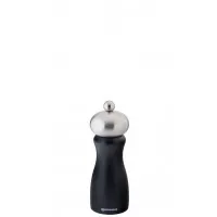Belle Black Matte Salt Mill 6'' (15cm) X 6