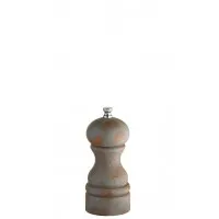 Distressed Wood Salt/pepper Grinder 5'' (13cm) X 6